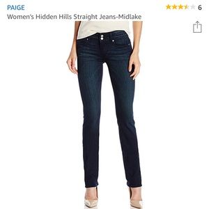 “Women's Hidden Hills Straight Jeans-Midlake”